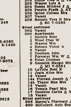 1959 city directory